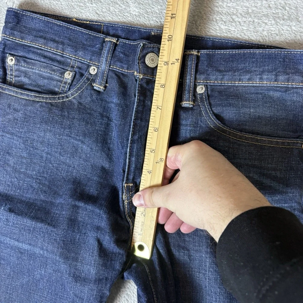 Levi's 511 Jeans Men's 31x32 (Fits 32x32)‎ Medium Blue Slim Stretch Denim